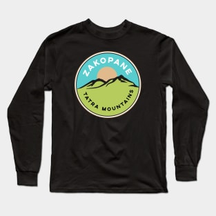 Zakopane Tatra Mountains Long Sleeve T-Shirt